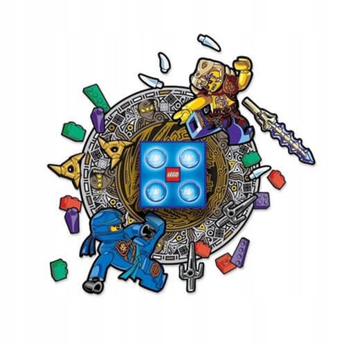 Lampka NI4J Lego Ninjago klocek z naklejką Jay