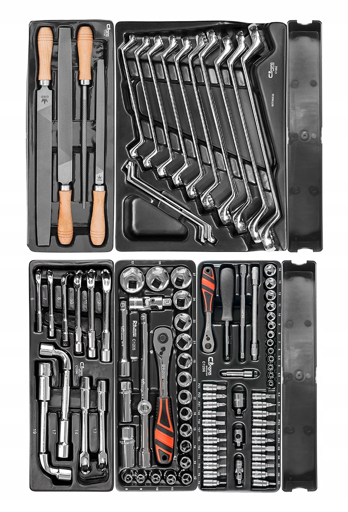 Szafka wózek narzędziowy 10szuflad wyposażenie 520 elementów Richmann C2272 Marka RICHMANN