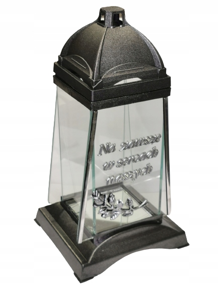 

Znicz lampion z dedykacją R-85