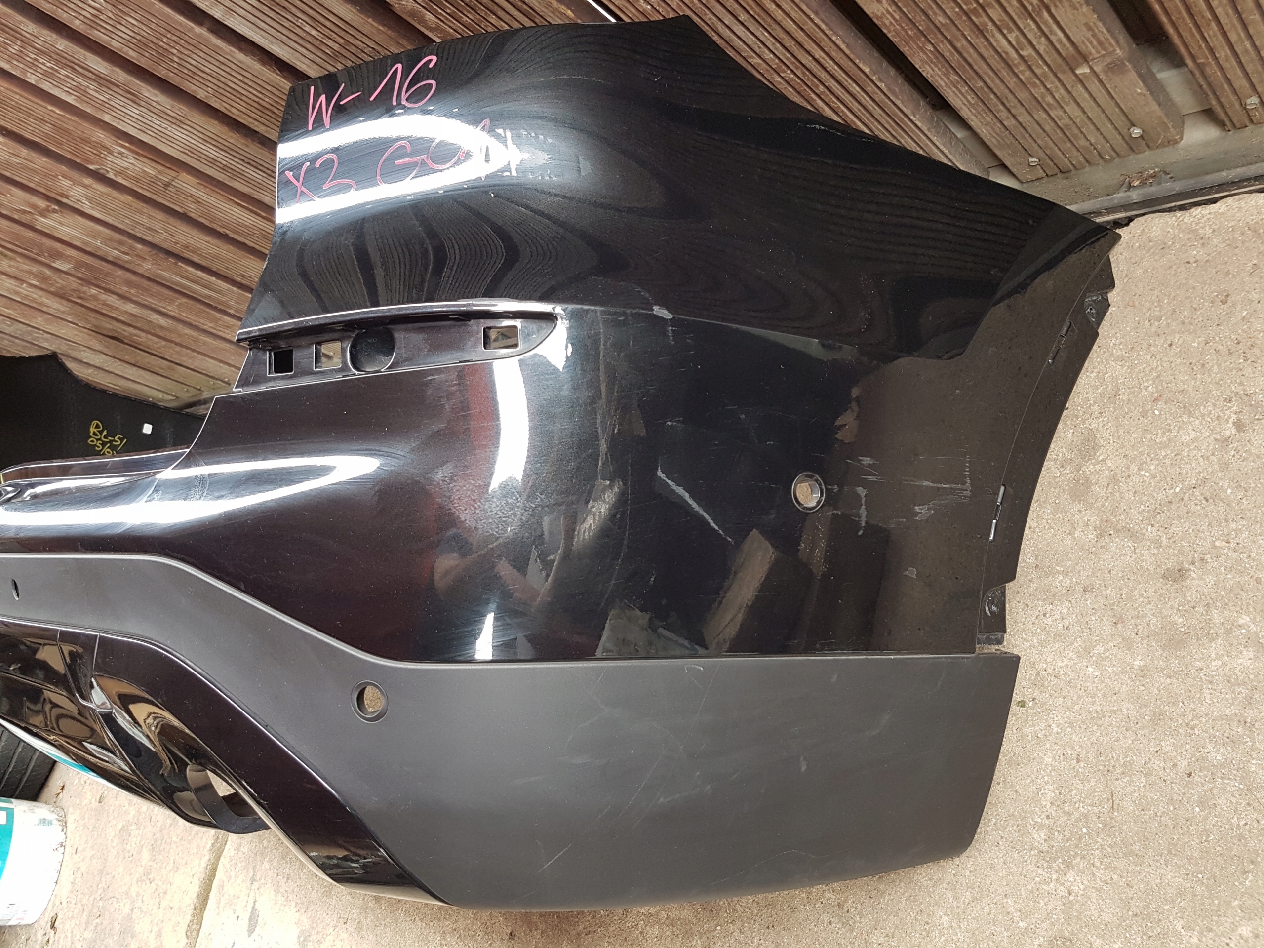 bumper rear BMW X3 G01