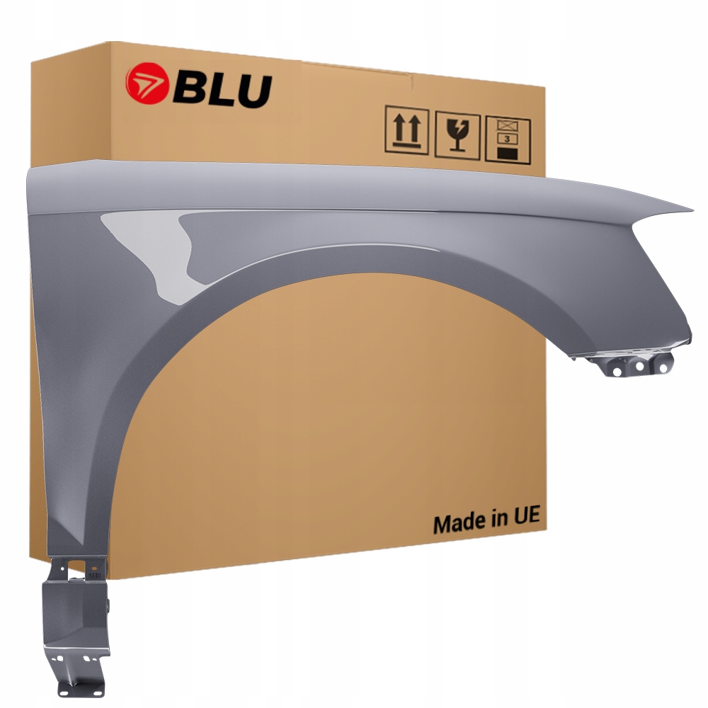 Blu Blatník Audi A3 8P Lift LY7J pravý 08-12 přední pozink AvusSilber