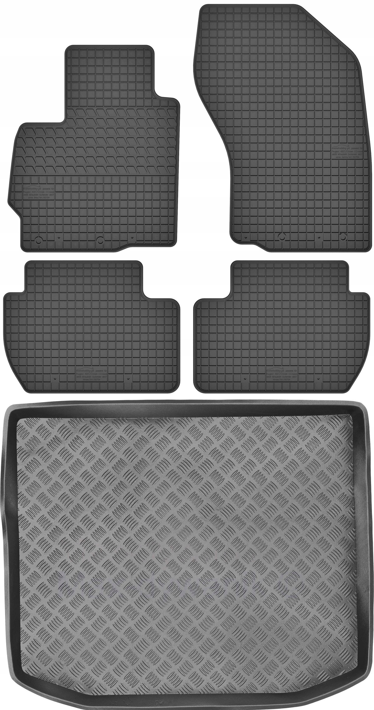 

Mitsubishi Asx Crossover 2010- Dywaniki mata
