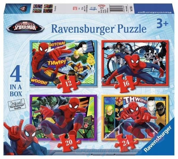 

Puzzle Ostateczny Spider Man 12/16/20/24 El