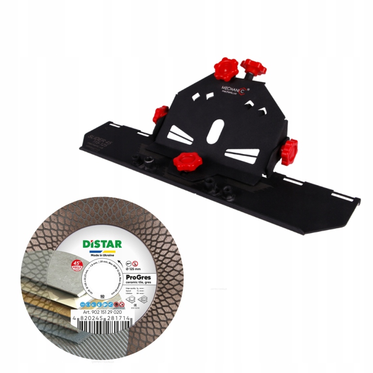 Sada Slider 45v2.0 kotouč Pro Gres 125 mm 1A1R