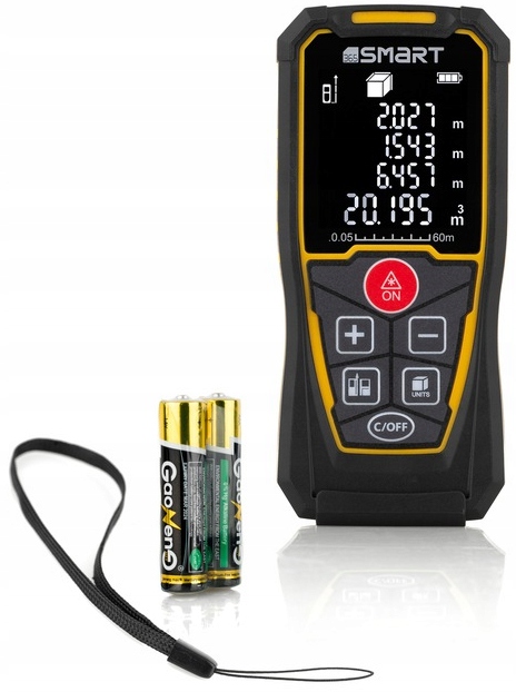 SMART DALMIERZ LASEROWY MIERNIK ODLEGŁOŚCI 60M