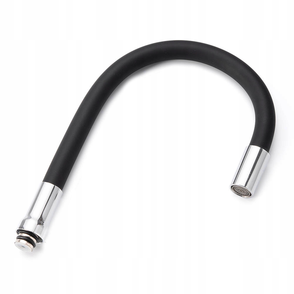 

Wylewka do baterii kuchennej giętka flex czarna