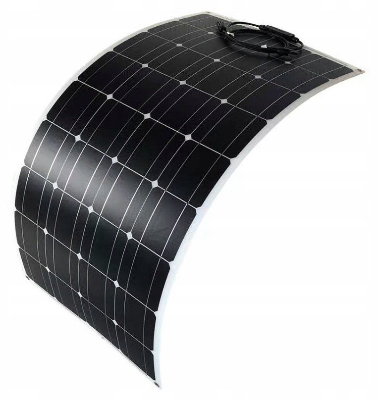 Panel solarny Pv fotowoltaiczny elastyczny Mono 100W 18V Volt Polska Gr