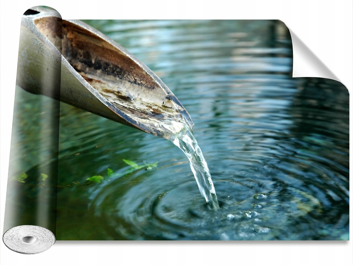 

Tapeta Samoprzylepna Bambusowa fontanna 208x146