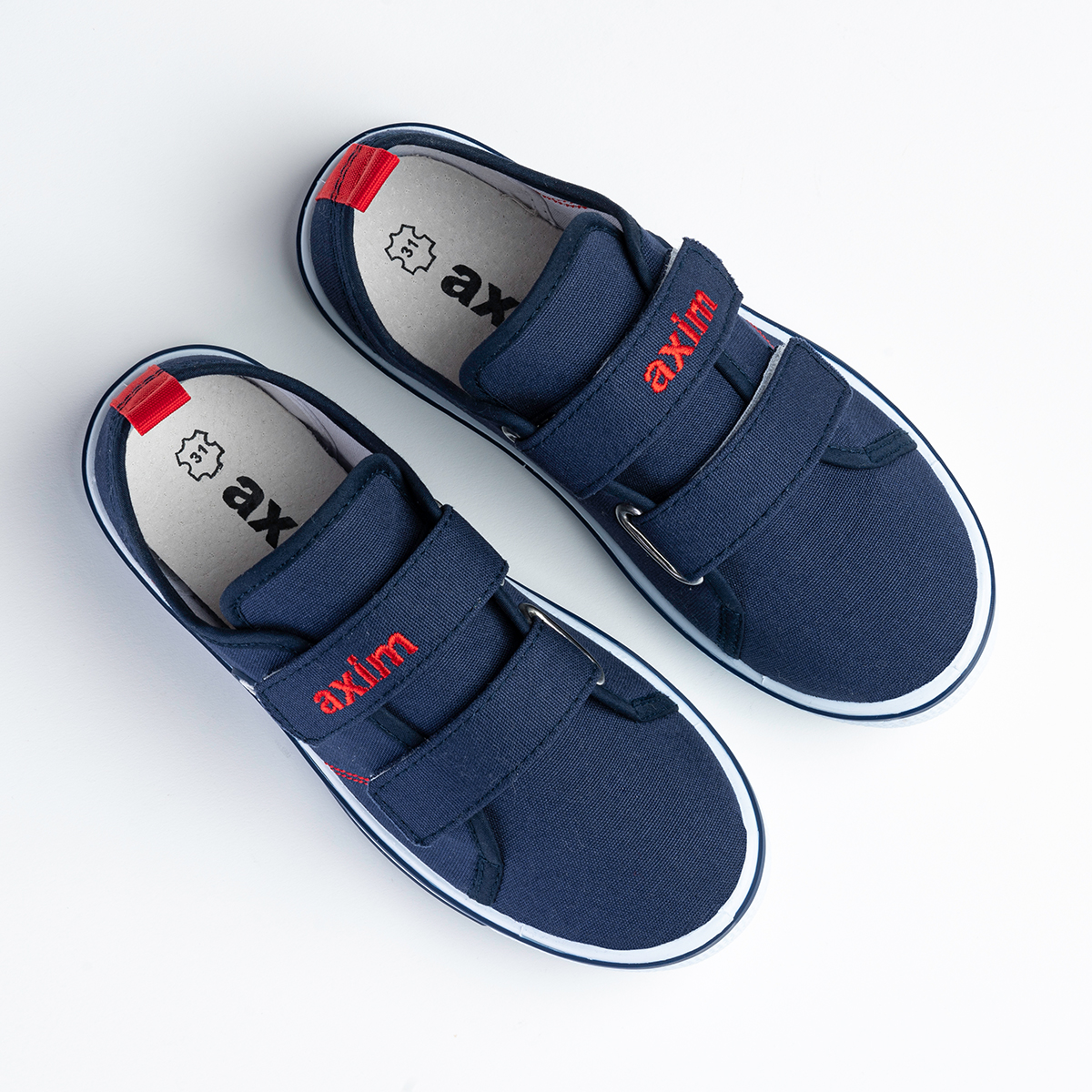 Tenisówki wkł.SKÓRA trampki wygodne lekkie Axim Długość wkładki wew. 20 cm