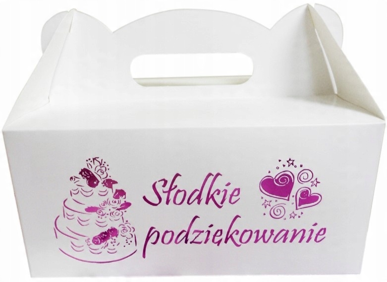 

Pudełka Pudełko Na Ciasto Ciasta Weselne Ślubne