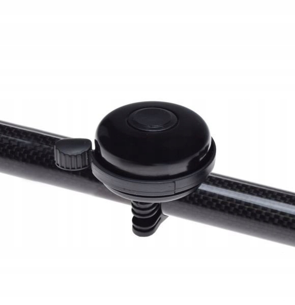 

Dzwonek rowerowy czarny aluminium minimalistyczny
