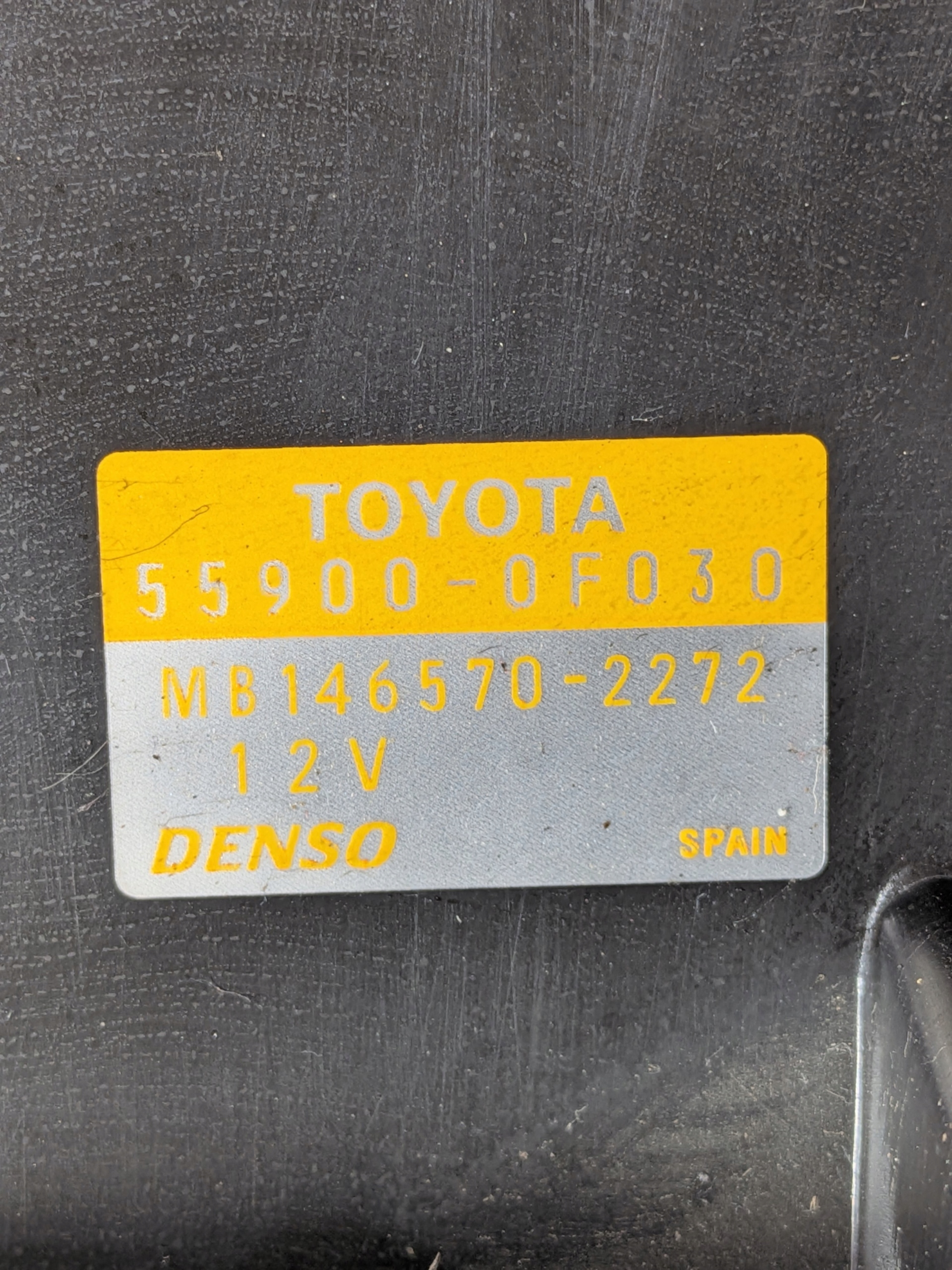 switch PANEL air conditioning devices OE 55900-0F030 Toyota Corolla Verso 2 II 04-09