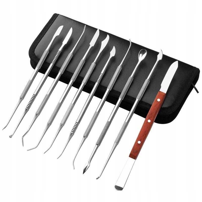 ZESTAW NARZĘDZI STOMATOLOGICZNYCH MODELOWANIA 10SZT