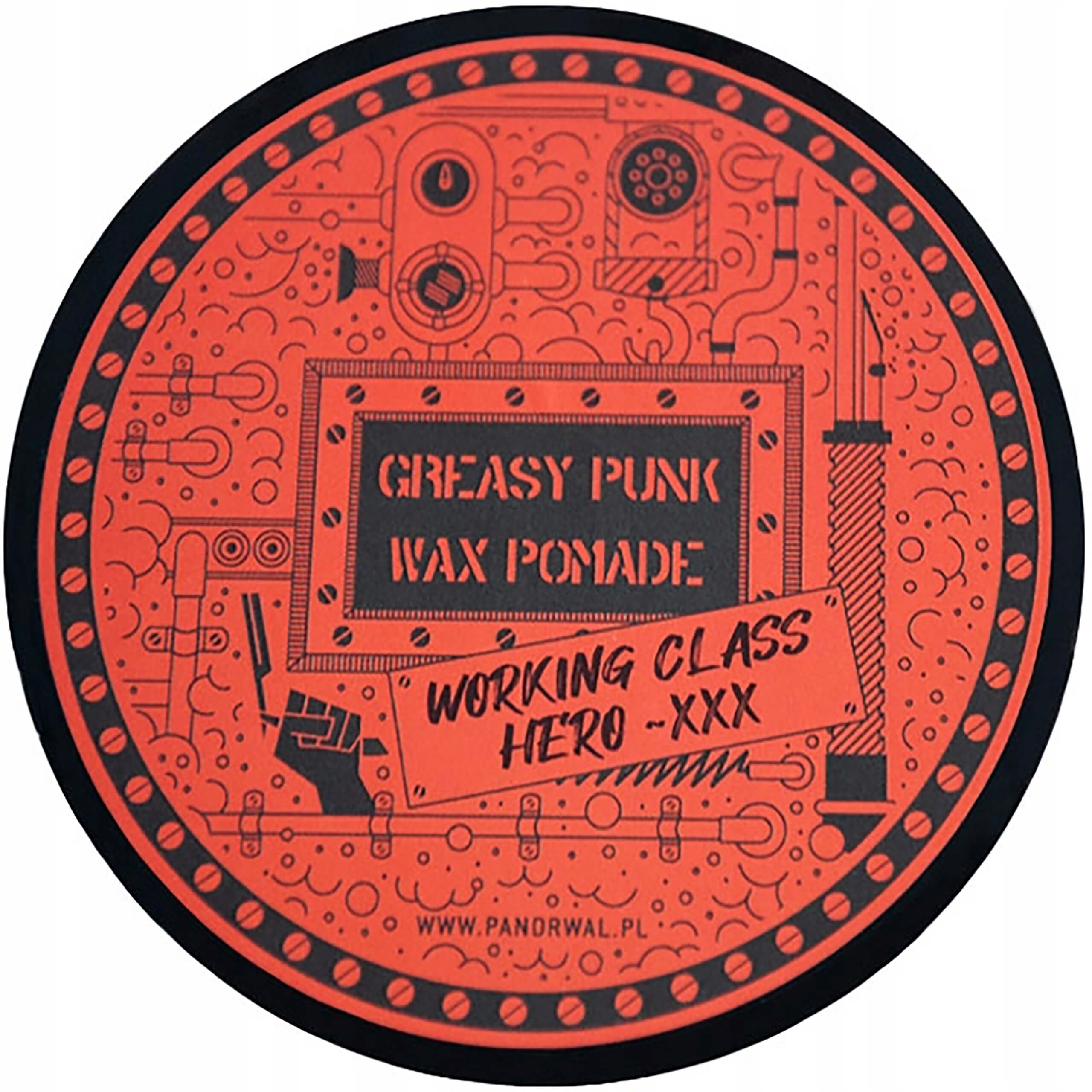 Pan Drwal Greasy Punk Working Class Hero Vosková pomáda na vlasy 135 g