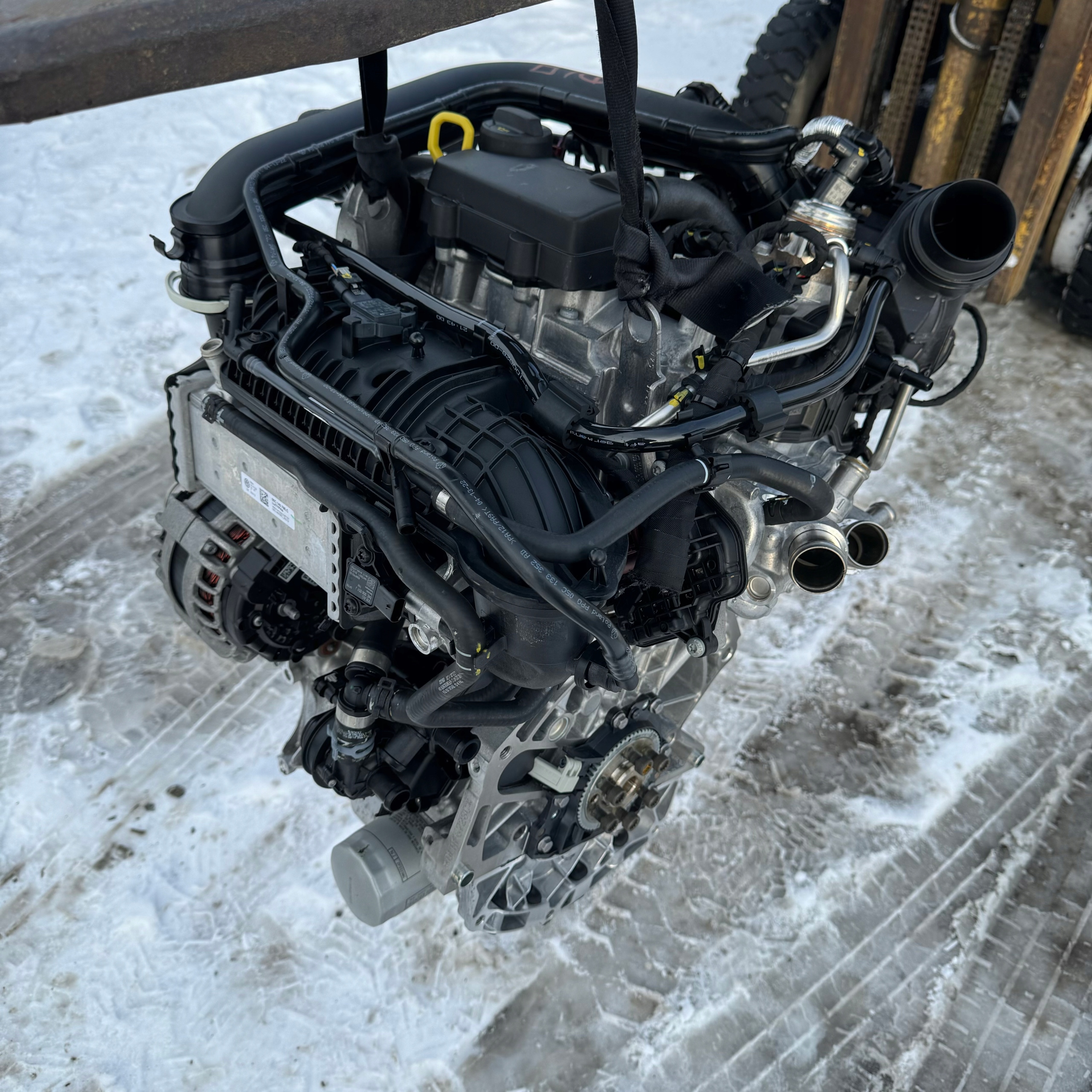 engine MOTOR complete VW VOLKSWAGEN DLA 1.0 TSI