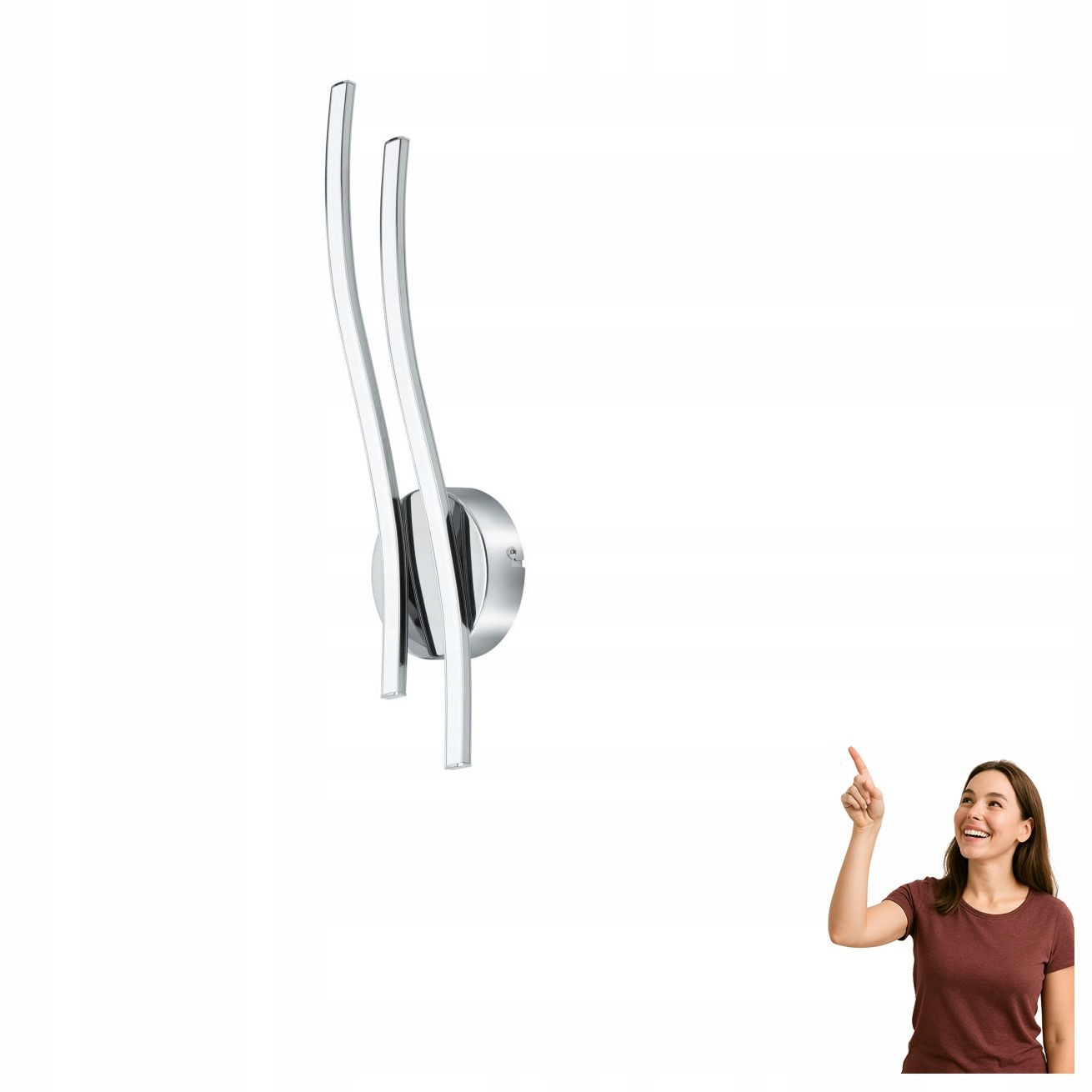 Led Nástěnné Svítidlo 9W Valmora 96332 Eglo