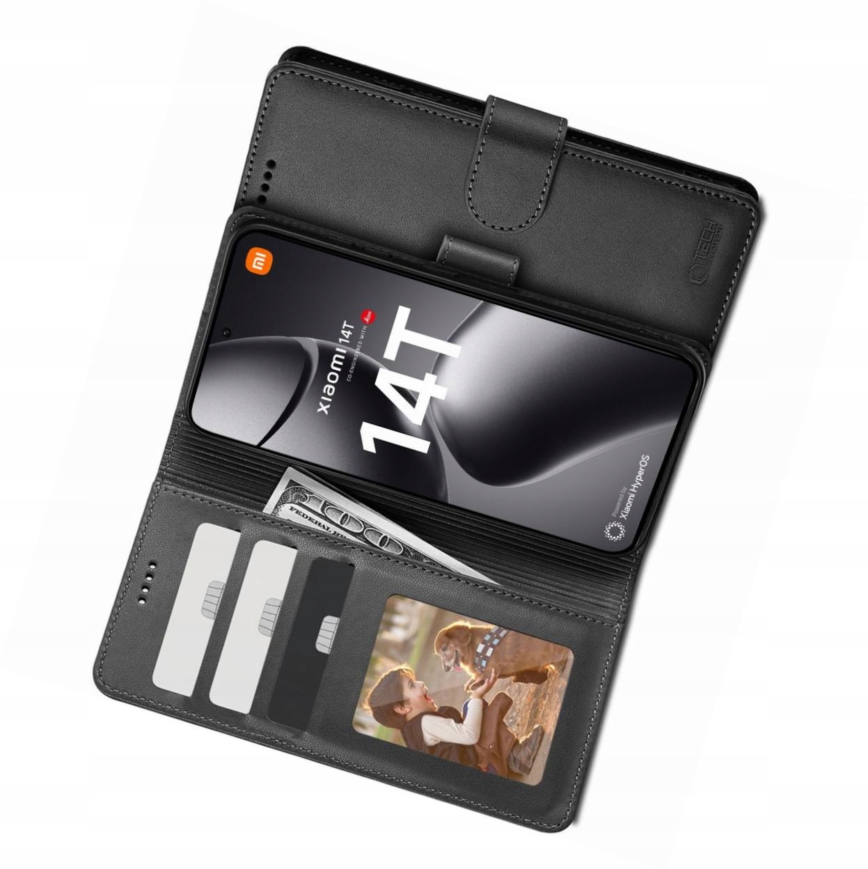 Etui futerał Wallet do Xiaomi 14T