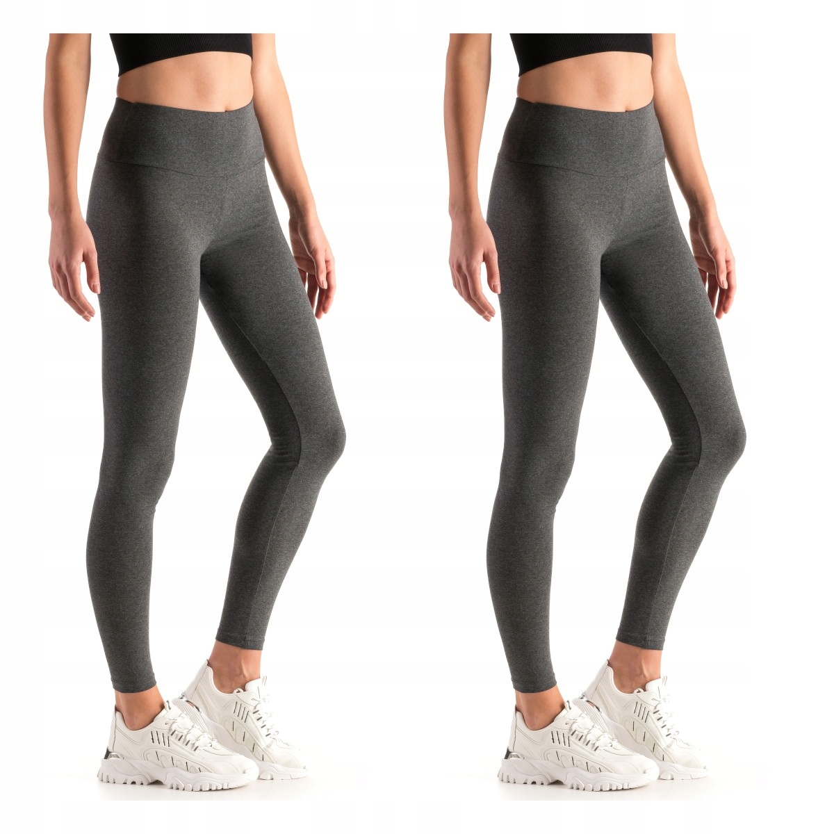 

2X Legginsy Z Wysokim Stanem Wyszczuplające Lwp