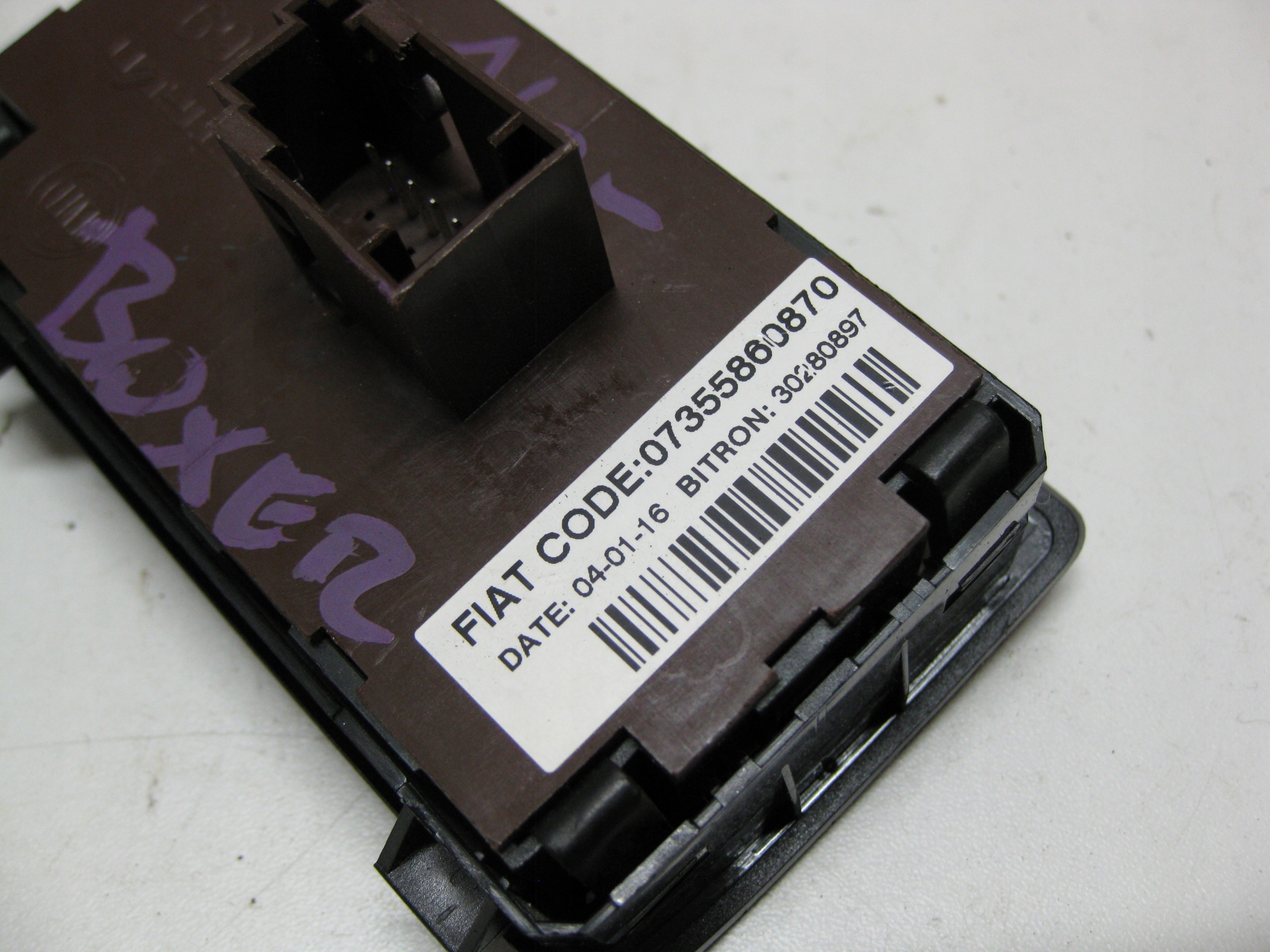 JUMPER DUCATO BOXER LIFT III PANEL lichtschalter 07355860870