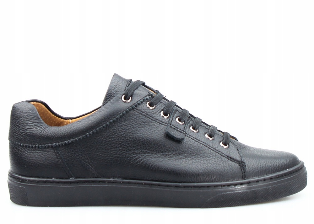 Černé Dámské Klasické Kožené Tenisky 36