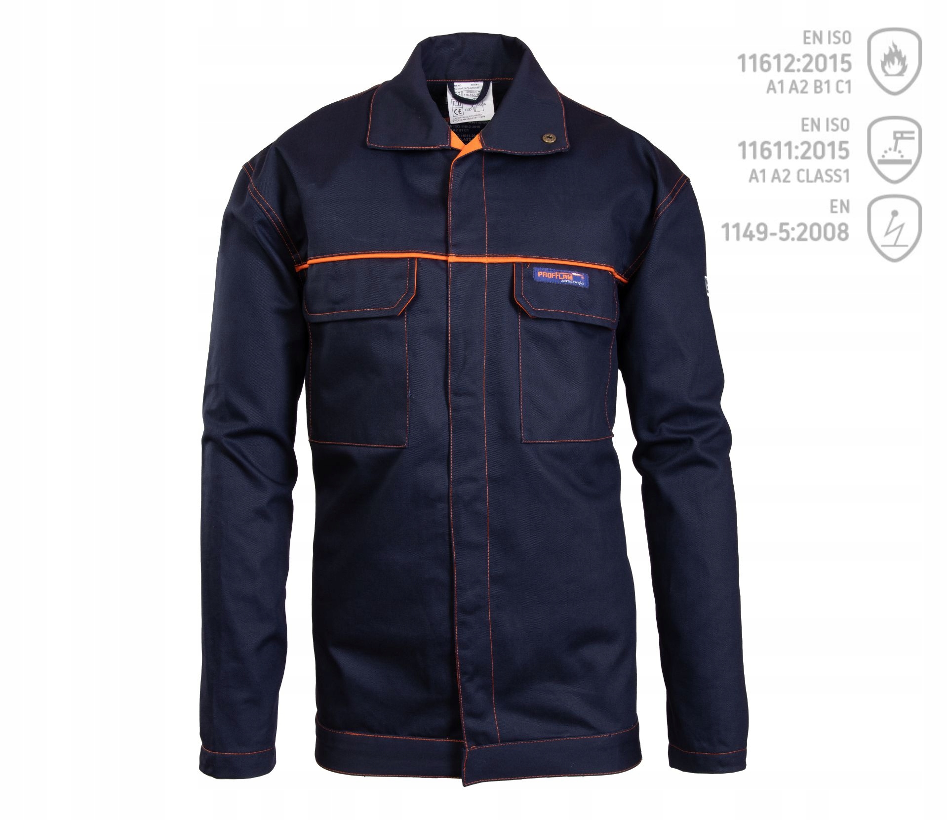 KURTKA/BLUZA ROBOCZA SPAWALNICZA PROFFLAM R. 57 Model AOBL-_g_57____a