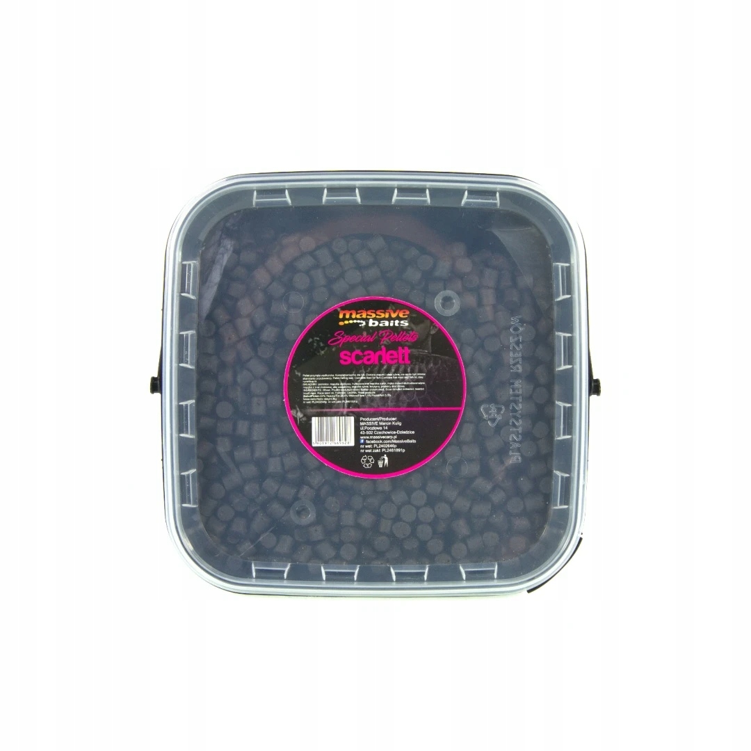 Pelety Specials Scarlett 8 mm 3 kg Massive Baits