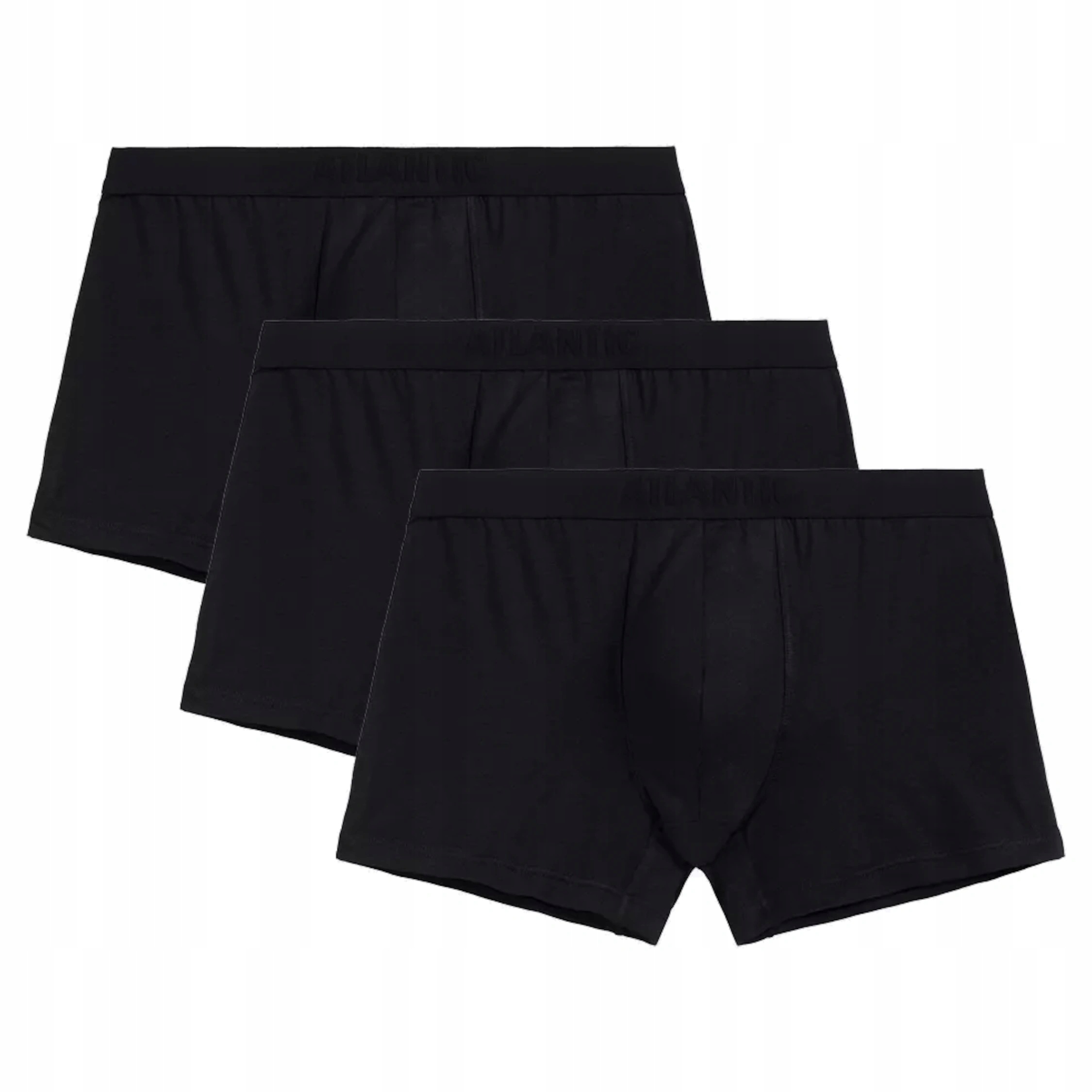 Pánské boxerky Atlantic 3BMH 016 3-pack černé M