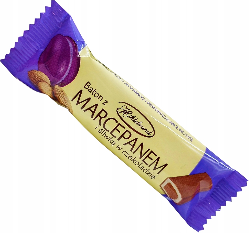 Levně Hildebrand Tyčinka s marcipánem a švestkou v čokoládě 40g 38ks