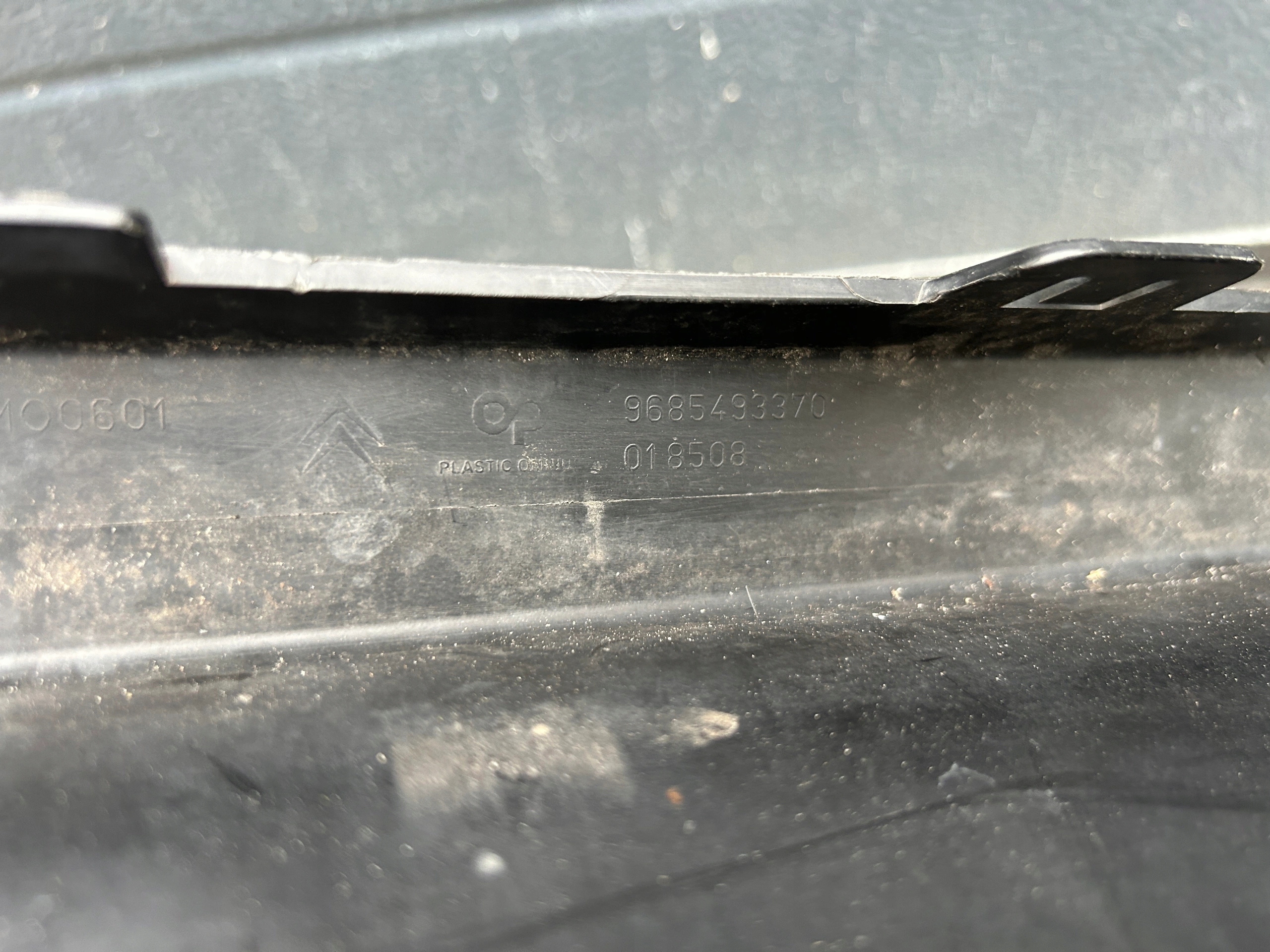 CITROEN DS3 HECKSPOILER DER STOSSSTANGE HECK 9685493370