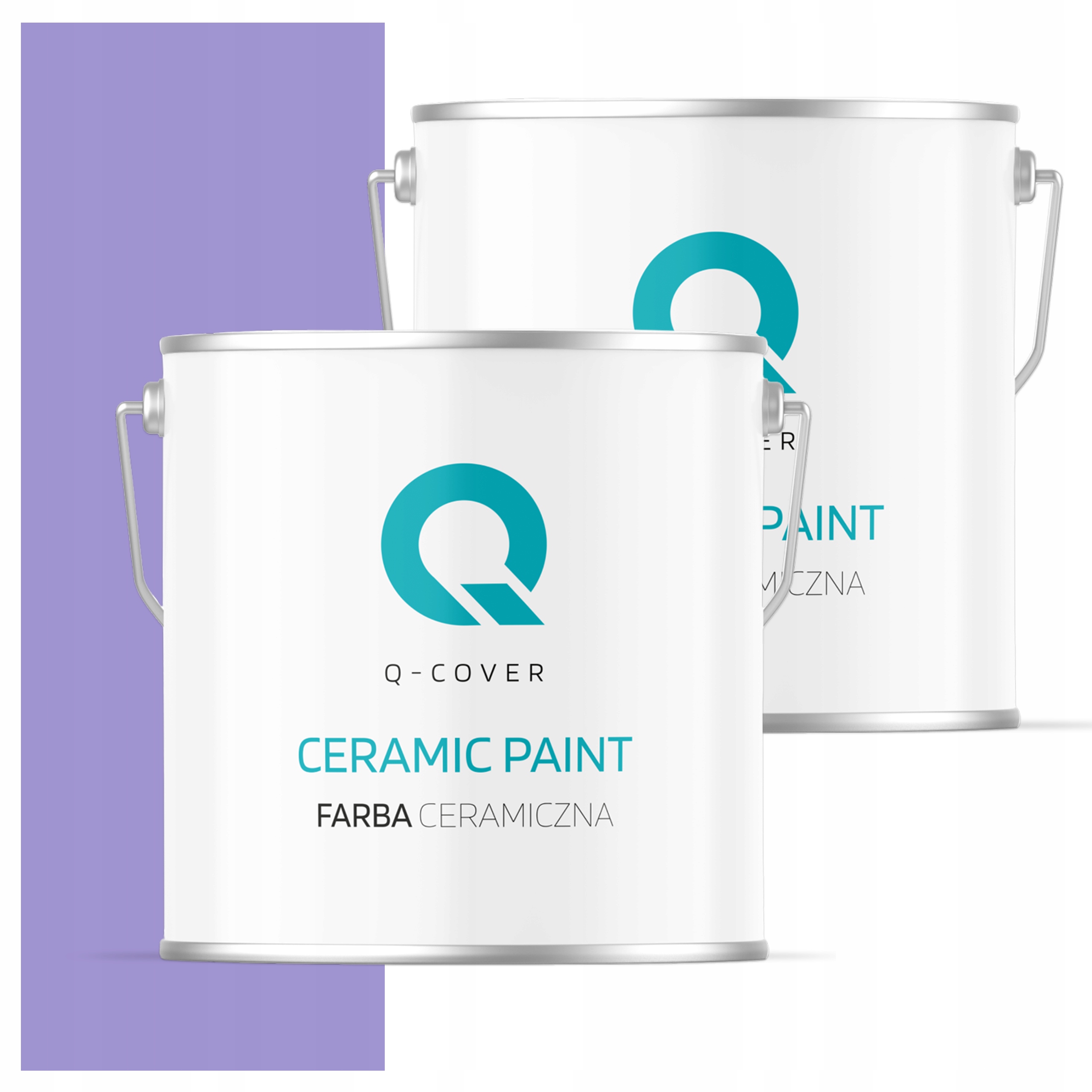 Keramická umývateľná farba na interiér 5L Hlboká matná farba Fialová H2733