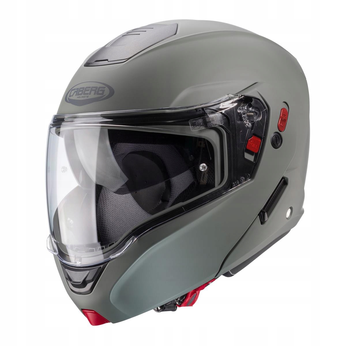 Caberg Čeľusťová Prilba Flip-up Model Horus X Farba Šedá Matná Kamo Veľkosť L