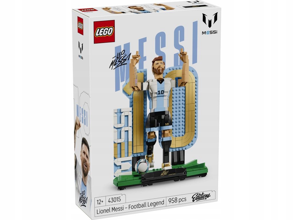 Lego 43015 Editions Lionel Messi – fotbalová legenda