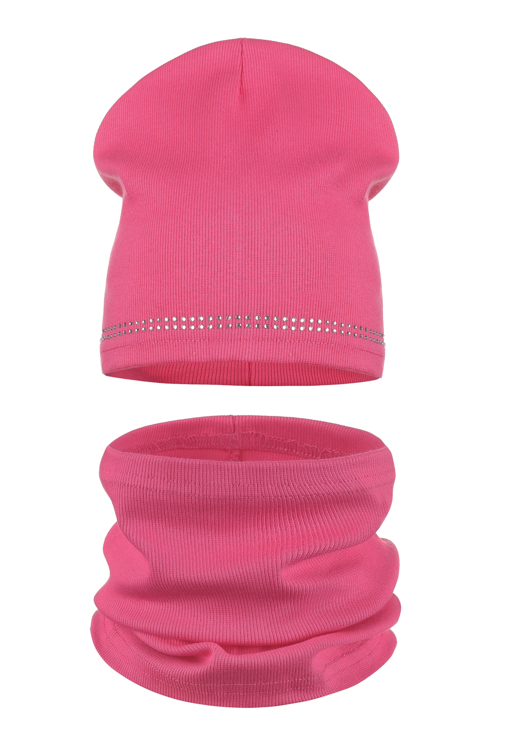 

Majka Komplet Dziewczęcy Czapka Beanie + Komin