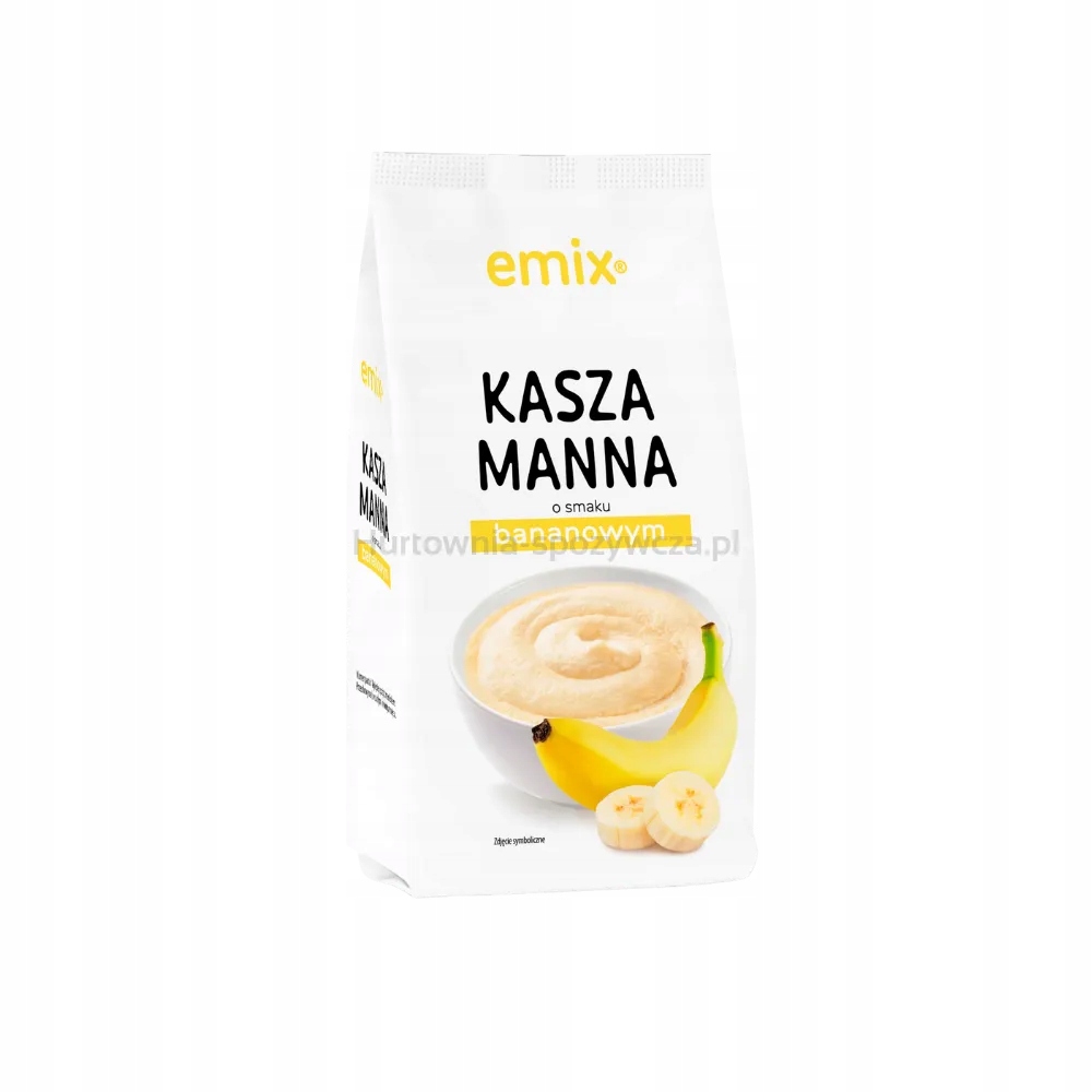 Levně Manová kaše s banánovou příchutí emix 500 g