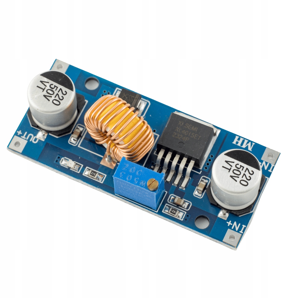 Przetwornica step-down XL4015 1,25-36V 5A 75W Model Step-down DC-DC 5A XL4015 reg prąd