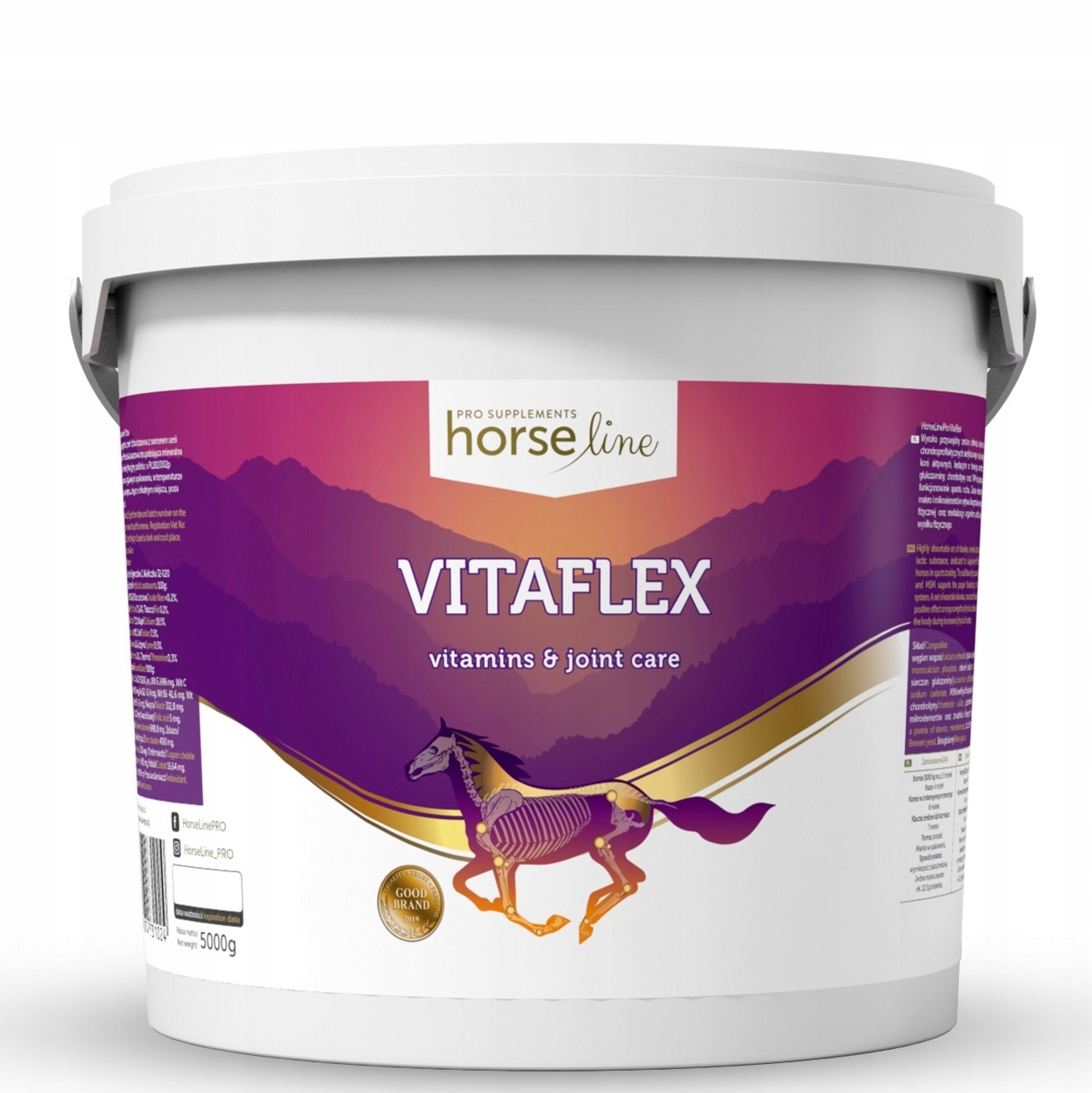 HorseLinePro VitaFlex 5000g Na Aparat Ruchu Koni Witaminy I Mineraly