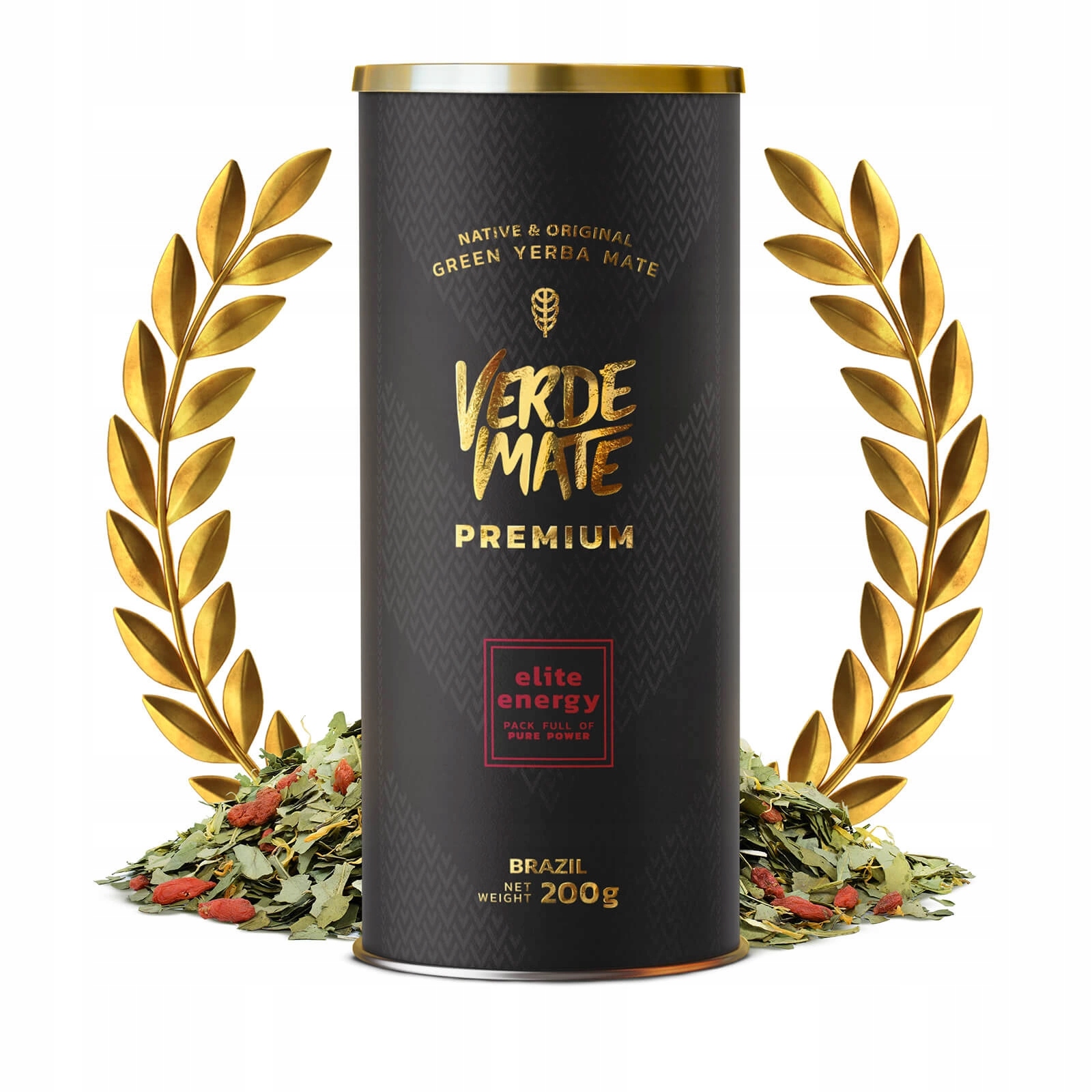 Levně Yerba Mate Verde Mate Green Premium Energy 0,2 kg 200 g Energie Guarana 7/8 mm