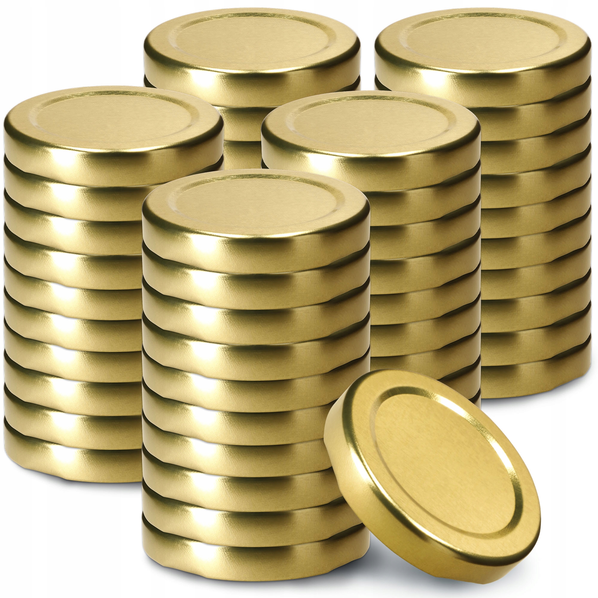 

Zakrętki Do Słoików Butelek Wieczka 50 szt fi 53