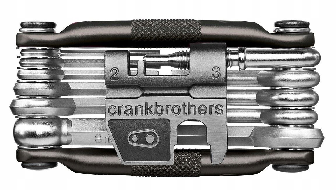 Klucze Rowerowe Multitool Crank Brothers Multi 17 Skuwacz Czarny