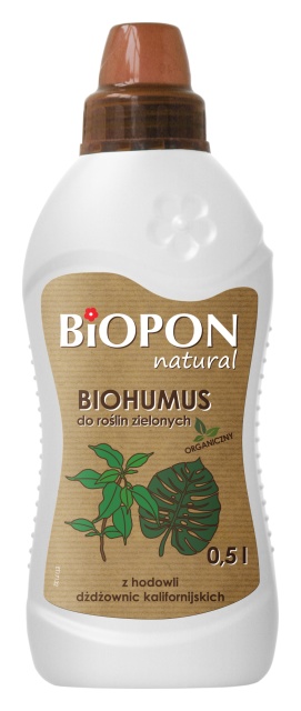 

Biohumus do roślin zielonych 0,5L Biopon