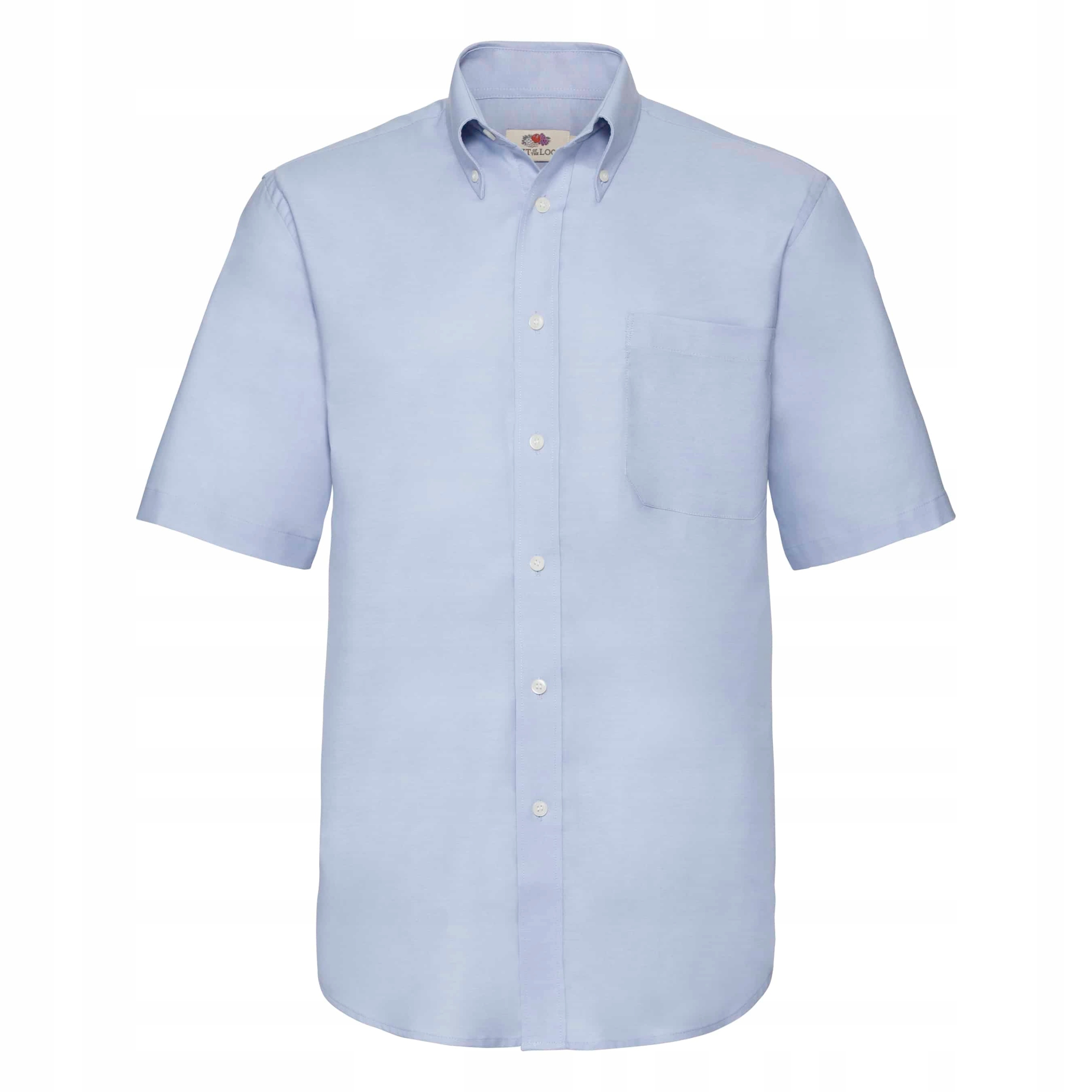 

Koszula Oxford krótki rękaw Fruit Loom Blue XXL
