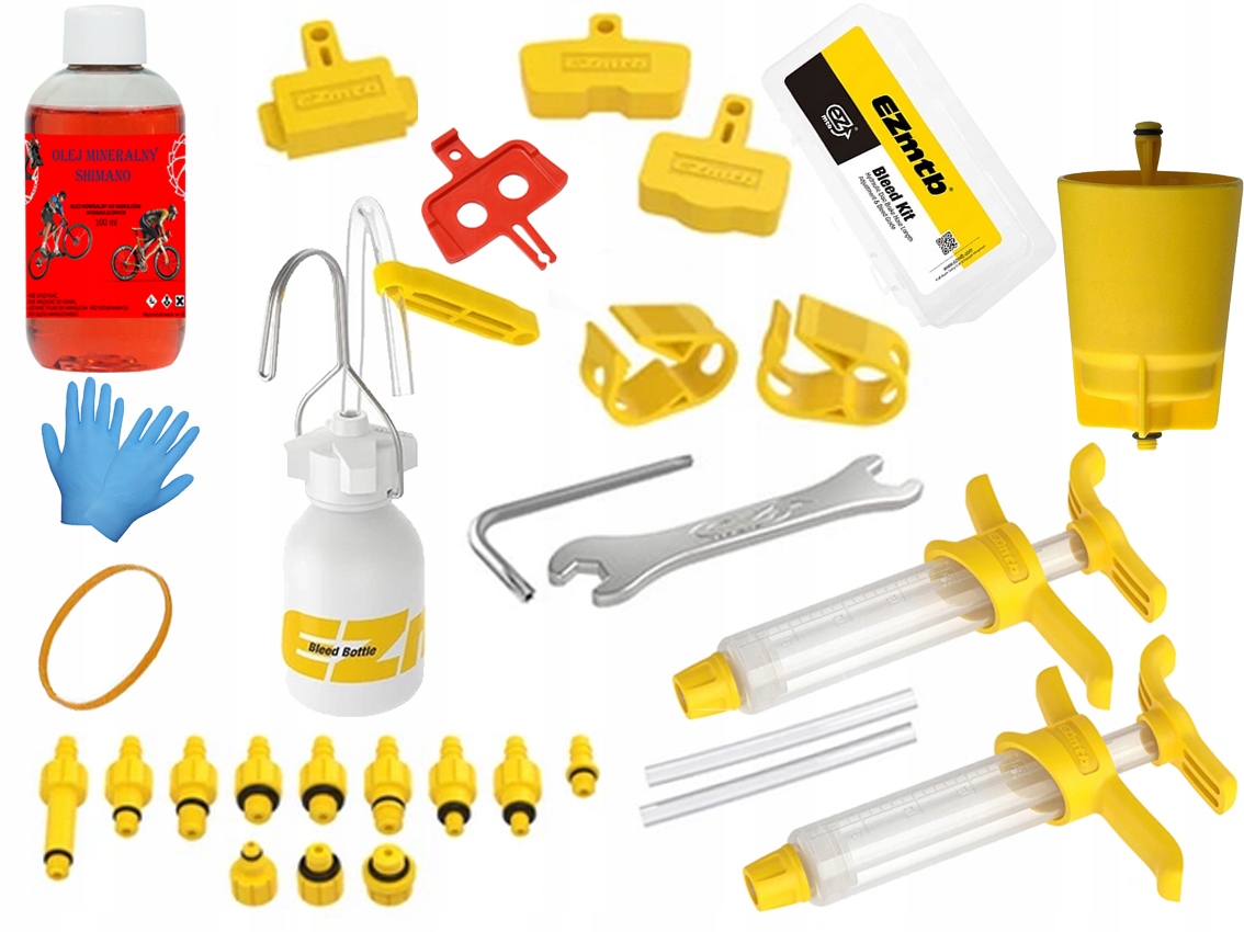 Sada Pro Odvzdušnění Brzd Jízdních Kol Shimano Tektro Magura Olej