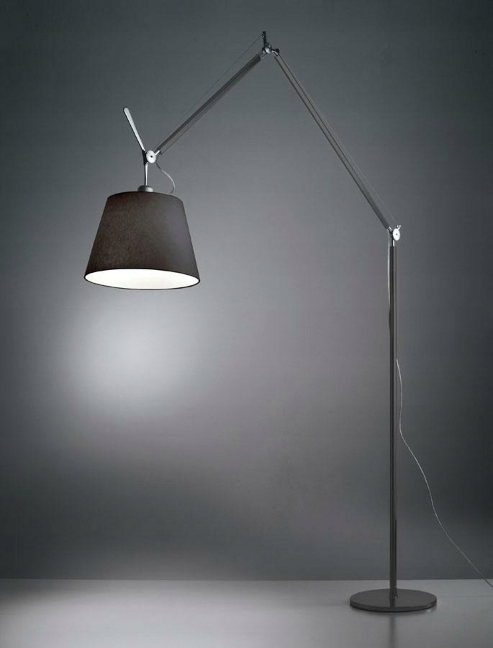 Artemide Tolomeo teleso lampy čiernej, stmievač, bez tienidla a základne