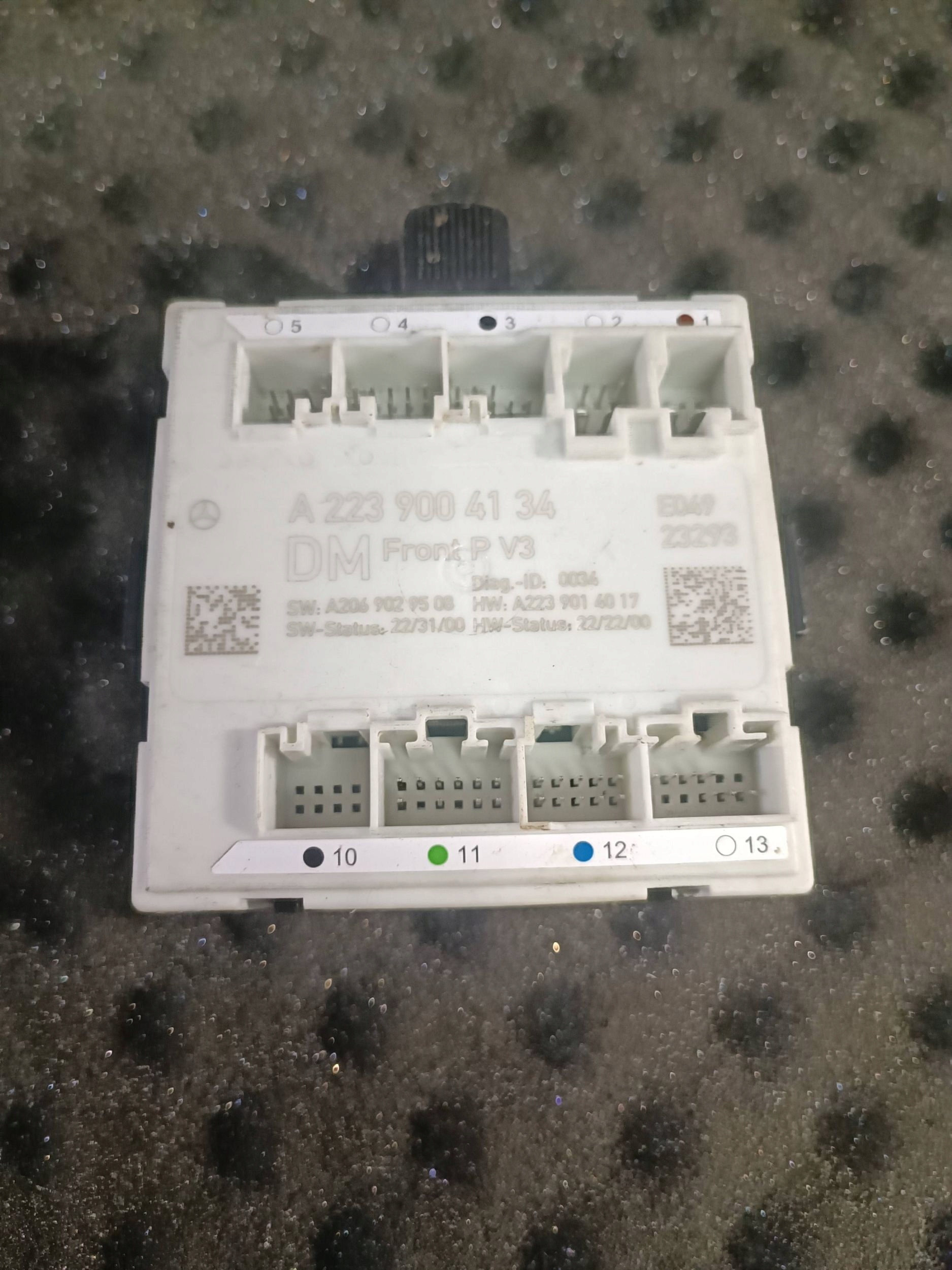 Mercedes-Benz EQS V297 2023 Przód strona prawa Sterownik / Moduł drzwi