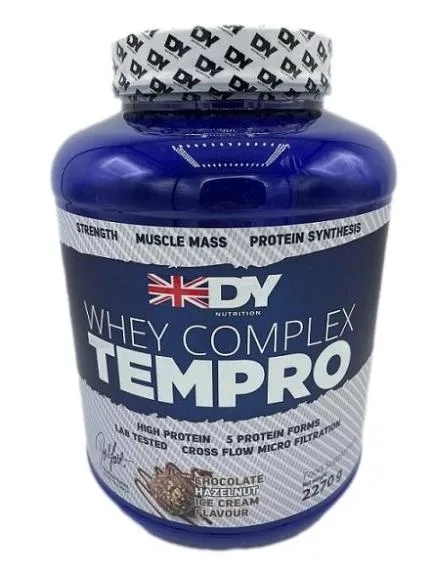 Dorian Yates Whey Complex Tempro Protein Chocolate Hazelnut 2270 g