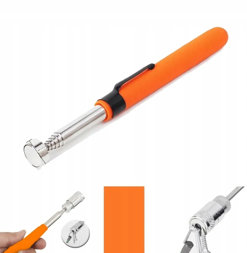 CHWYTAK MAGNETYCZNY MAGNES TELESKOPOWY DŁUGI MOCNY SKŁADANY 84CM Marka inna