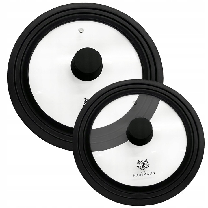 Zestaw 2 pokrywek uniwersalnych 3w1 - 6 ROZMIARÓW 18/20/22/24/26/28 cm