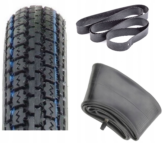 Nová Kompletní Pneumatika Vee Rubber 16 x 2.75 Jawa 50 Jawka Simson S51