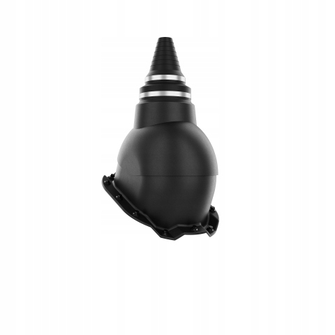 Anténní průchodka pro trapézové plechy T14 Ral 9005 Černá