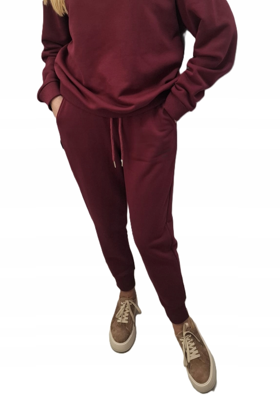 Lemonada Klasické teplákové kalhoty Bordové 38/M